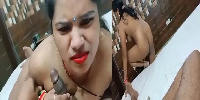 Indian couple honeymoon xxx sex in hotel